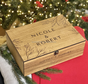 Caja de Regalo de Madera Hecha a Mano, Caja de Regalo de Madera Única, Cajas de Regalo Pequeñas de Madera de la India - Product Image 1