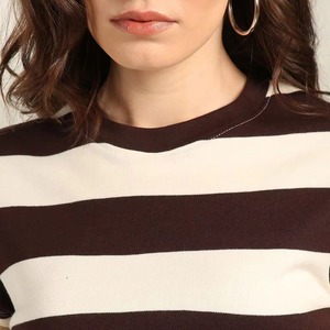 T-shirt pour femme à manches courtes, décontracté, à porter tous les jours, qualité supérieure, nouveau look, style oversize, t-shirt pour femme 2026 - Product Image 4