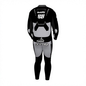Miguel Oliveira Track Motorcycle Racing Black Leather 1Pc jumpsuit Track/Riding Cowhide/Kangaroo MotoCP Traje Level 2 <b>Protector</b> - Product Image 3