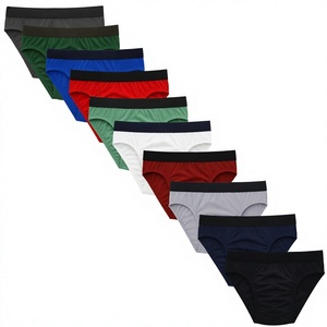 Nuevos Calzoncillos Boxer de Color Sólido para Hombre 2027, Ropa Interior de Algodón Transpirable de Cintura Media para Adultos - Product Image 6