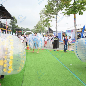 <b>Inflatable</b> Bumper Ball with Electric Air Pump International Style Waterproof for Outdoor Use - Product Image 5