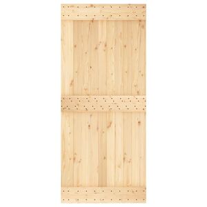 NARVIK 35.4 porta del fienile in legno massello di pino "x 82.7" bella porta artigianale - Product Image 5
