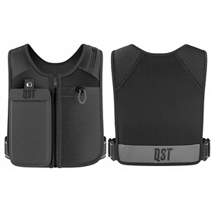 Meilleur prix de gros pour gilet lesté d'entraînement personnalisé et durable en matériau Cordura, capacité de 20 oz, rembourrage en polyester, prix bas - Product Image 2