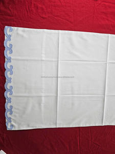 Juego de Edredón de Lujo Bordado Vietnamita, 300 Hilos, 100% Algodón/Lino/Rami, Diseño Escénico, Para Todas las Estaciones, Personalizable - Product Image 4