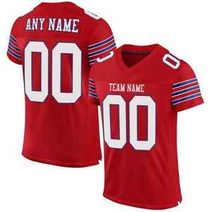 2k26 Nuevo estilo de camiseta de fútbol americano personalizada para hombre, camiseta deportiva de manga corta con cuello en V, uniforme de equipo, camiseta deportiva de alto rendimiento - Product Image 5