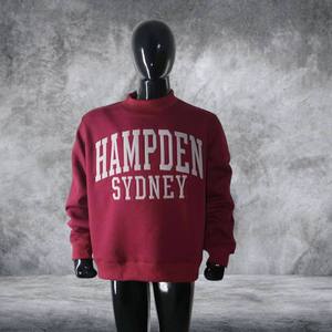 เสื้อสเวตเชิ้ตคอเต่าผู้หญิง Hampden Sydney ผ้าฝ้ายฟลีซพรีเมียมทรงโอเวอร์ไซส์ ผลิตโดยโรงงานผู้ผลิตเสื้อผ้า OEM - Product Image 2