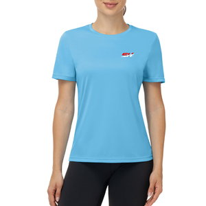 Women Half Sleeve Rash Guard Athletic <b>Compression</b> For Surfing Swimming Fitness Training <b>Shirt</b> Flexible Fabric Quality Sportswear - Product Image 1