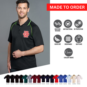 Polos en coton spandex 2024 de luxe personnalisables pour la vente en gros de polos à manches courtes pour hommes de n'importe quelle couleur et logo fabriqués au Bangladesh - Product Image 5
