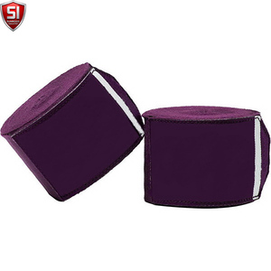 Vendas para manos SUMROOS azules para MMA, con logo personalizado, de tela, para soporte de puño, para entrenamiento en todas las estaciones. - Product Image 5