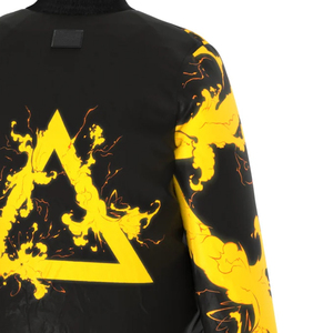 Produit phare : Blouson bomber léger et élégant pour homme, coupe ajustée, en toile, col montant, logo sur le devant, dernier design - Product Image 2