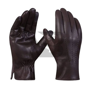 ถุงมือหนังแฟชั่นขายดีในตลาดออนไลน์ ผลิตภัณฑ์ใหม่จากโรงงาน ถุงมือหนังแฟชั่นยอดนิยม - Product Image 1
