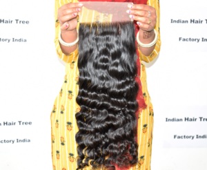 Closure 7*7 Curly Indian Temple Human Hair <b>cheap</b> Manufactures Natural Color hair Cuticle Aligned none processed hair women hair - Product Image 6
