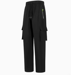 Sporty Men's Pirate Pants Cosplay Costume <b>Linen</b>/Cotton Quick Dry Plus Size - Product Image 2