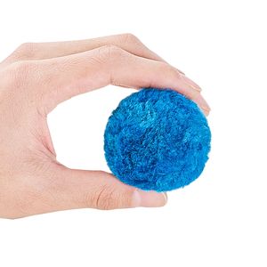 Boules filtrantes réutilisables en fibre de polyester bleue de 4 lb pour piscines – Remplace le sable des filtres de piscine - Product Image 3