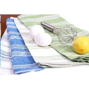 Serviettes de cuisine élégantes en fil teint pour le nettoyage quotidien pour le service de table et l'essuyage du verre dans les salles à manger - Product Image 2