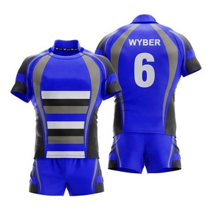 Uniformes de Rugby Personalizados de Alta Calidad al por Mayor a Precio Económico, Ropa Deportiva Sublimada para Fanáticos del Fútbol - Product Image 3