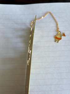 Marcapáginas Metálicos Personalizados para Eventos y Marca Corporativa con Acabado Dorado Pulido - Product Image 4