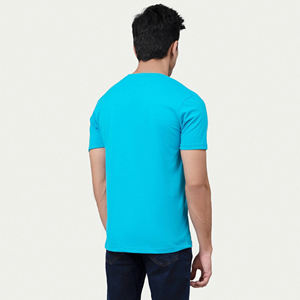 Camisetas de Hombre 100% Algodón al por Mayor, de Alta Calidad, con Logotipo Personalizado Impreso, Diseño Bicolor, Corte Holgado, Impresión Serigráfica, Estilo Hip Hop - Product Image 4