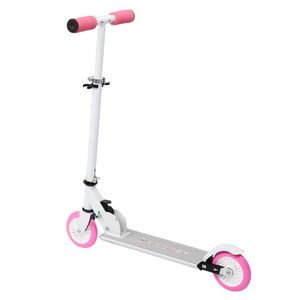 Monopattino Rosa di Lusso per Adolescenti, Leggero a 3 Ruote, Altezza Regolabile, Facile da Piegare per Attività all'Aperto, Modalità Spinta per Bambini - Product Image 2