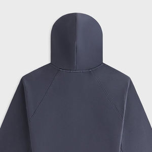 Hoodie court et personnalisable pour femme, prix avantageux pour les acheteurs en gros, service OEM, coupe décontractée, couleur unie avec logo 2026 - Product Image 5