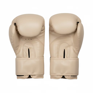 Gants de boxe professionnels en cuir pour hommes, femmes et enfants - Gants d'entraînement respirants pour MMA et kickboxing avec fermeture auto-agrippante, légers - Product Image 3