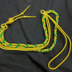 Aiguillettes tactiques professionnelles en fil de soie, épingles de sécurité, cordons d'épaule de luxe pour uniformes – Prix usine - Product Image 1