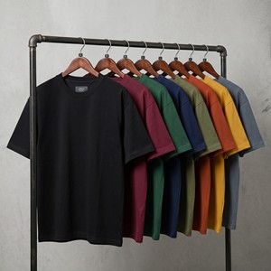 Camiseta Oversize de Algodón de Manga Corta con Cuello Redondo, Color Liso, Casual, Lisa, para Serigrafía, DTG, Bordado Puff, Logotipo Frontal - Product Image 6