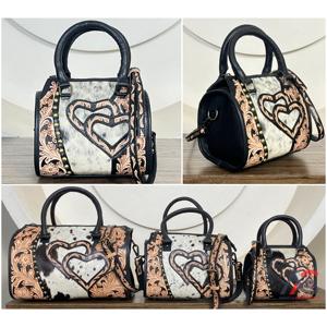 Nuevo Bolso de Lujo Hecho a Mano con Cuero Genuino de Vaca, Bolso de Viaje Pequeño de Diseño, Bolso Bandolera de Moda para Mujer - Product Image 1