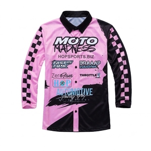 Chemise d'équipe de course personnalisée, chemises de garage en polyester respirantes pour mécaniciens, uniforme d'équipe, chemise de travail pour atelier de réparation automobile - Product Image 5