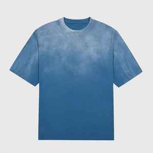 T-shirt personnalisé pour homme, effet délavé, 100% coton, impression graphique, logo, service OEM, T-shirt pour homme fabriqué au Pakistan TRADEEM SPORTS - Product Image 6
