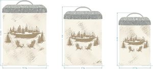 Tarro de Almacenamiento Metálico Multiusos de Gran Calidad a Precio Responsable para Granos, Legumbres, Té, Café con Tapa Hermética - Product Image 6