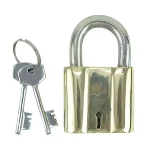 Durable Heavy Duty Metal <b>Padlock</b> with Smooth Locking Mechanism for Daily Use - Product Image 1