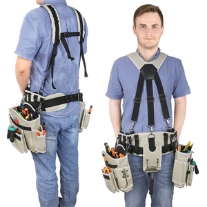 <b>Leather</b> <b>Tool</b> <b>Pouch</b> for Carpenters Electrical <b>Tool</b> Bag for Electricians Framers - Product Image 4