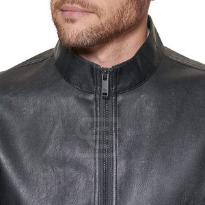 Chaqueta de Cuero Premium para Hombre, Prenda Exterior Duradera para Uso Casual, Moda Urbana, Ropa de Invierno - Product Image 6