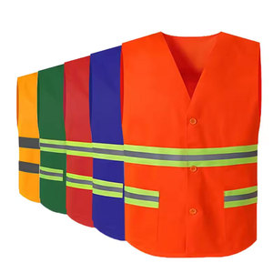 Gilet de sécurité grande taille en gros, nouveau style, col en V, faible MOQ, pour usage extérieur et travail - Product Image 6