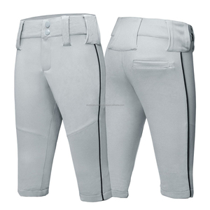 Nouveaux shorts de baseball respirants personnalisés en gros pour adultes, grandes tailles, mi-longs, vêtements de sport avec couleurs et noms d'équipe personnalisables - Product Image 1