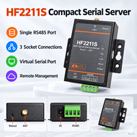 HF2211 WiFi Ethernet MQTT TCP/IP Konverter Serial Modbus IoT Gateway Dua Arah Transparan RTU DTU RS232 Komunikasi Jaringan