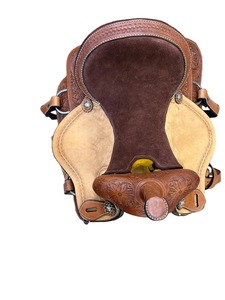 Silla de montar de cuero más vendida, diseñada para equitación y deportes ecuestres al aire libre, disponible a un precio razonable. - Product Image 2