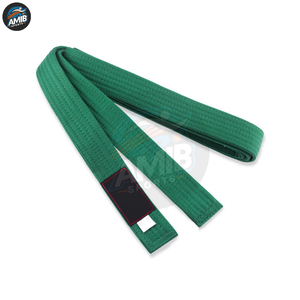 Custom Made High Quality Cotton Breathable Comfortable Bjj Belts with Custom Color Factory Wholesale Price From Pakistan - Product Image 6