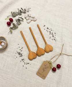 Juego de Utensilios de Cocina de Madera Curio Craft, 6 Piezas, Cucharas de Madera Natural, Resistentes al Calor, Antiadherentes, Ecológicas, Aptas para Lavavajillas - Product Image 4