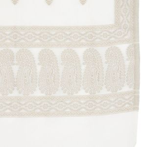 Collection Safaa Été 2026 : Ensemble en coton tissé Chikankari gris de qualité supérieure – Tissu non coupé avec dupatta - Product Image 5