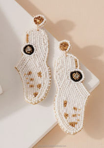 Pendientes de Aro con Cuentas de Hojas Góticas, Multicolores, Hechos a Mano, con Cristales de Imitación, para Mujer, Otoño, Halloween, Fiesta, Joyería de Moda - Product Image 6