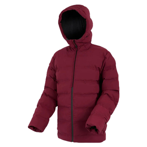 Veste d'hiver pour homme OEM, chaude, réversible, à capuche, imperméable, coupe-vent, isolée, matelassée, en softshell avec doublure en sherpa - Product Image 1