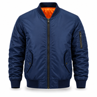 Blouson bomber pour homme |   Veste de sport décontractée personnalisée |   Veste coupe-vent légère |   Vêtements OEM en gros