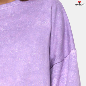 Sudadera de cuello redondo extragrande para mujer con logotipo personalizado al por mayor - 100% algodón, colores y tallas personalizables - Product Image 6