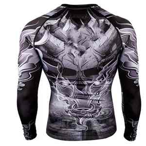 Rashguard pour homme de qualité supérieure, manches longues, vêtements de fitness et d'entraînement, avec un design moderne et respirant - Product Image 2