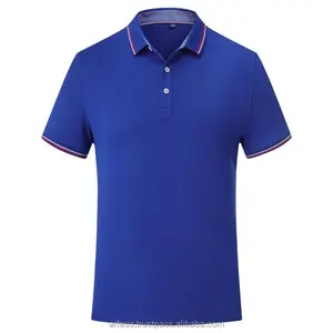 Polo sencillo con logotipo personalizado para hombre, camisetas sencillas informales de alta calidad al por mayor, Polo bordado, ropa de golf