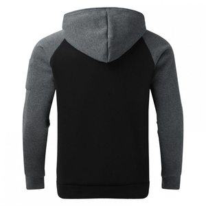 Nouveaux ensembles de survêtements décontractés pour hommes – Survêtements slim avec sweat-shirts et pantalons unis à manches longues – Nouveaux ensembles de jogging personnalisés 2026 - Product Image 4