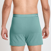 Caleçons Boxers pour Hommes Adultes, Style Authentique, Imprimé Bikini, Taille Mi-Haute, Tricotés, Écologiques, Respirants, Séchage Rapide, Extensibles, Soutien Doux à la Taille