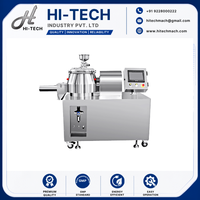 Granulateur professionnel à mélange rapide à l'état humide, machine de granulation de poudre chimique à cisaillement élevé